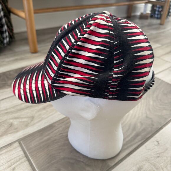 Vintage Chicago Bulls Snapback Hat Starter Bob Lanter Red Black White USA Made - Picture 6 of 10